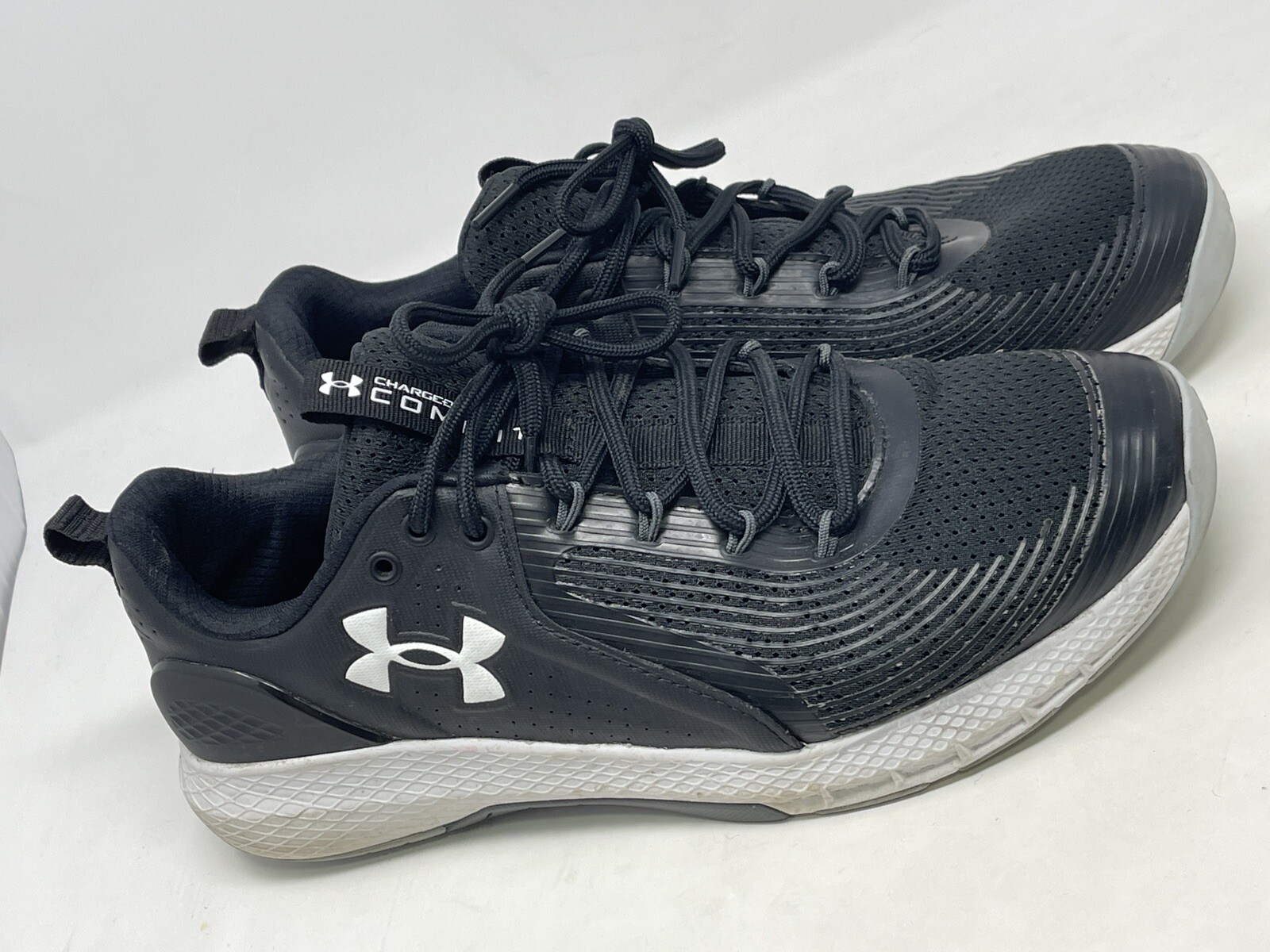 Under Armour UA Charged Commit Trainers Size 10.5 - image 2