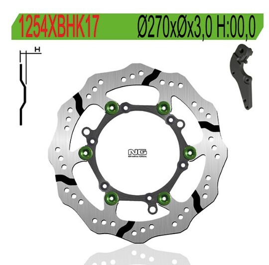 Bremsscheibe APRILIA ATLANTIC 300 - Vorn Links, KBA Zugelassen