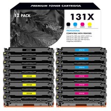 12PK CF210A Toner Cartridge Fits for HP LaserJet Pro 200 M251nw MFP M276n M251n