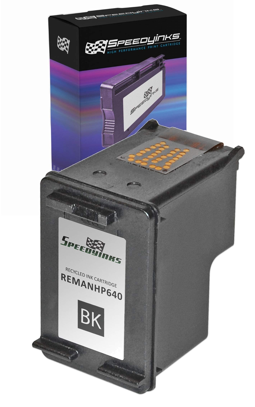 SpeedyInks Black Ink Cartridge for HP60 Deskjet d2560 d2566 f2430 f4288 f4283