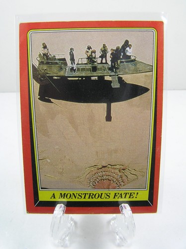 A Monstrous Fate! #41 1983 Star Wars: Return of the Jedi card