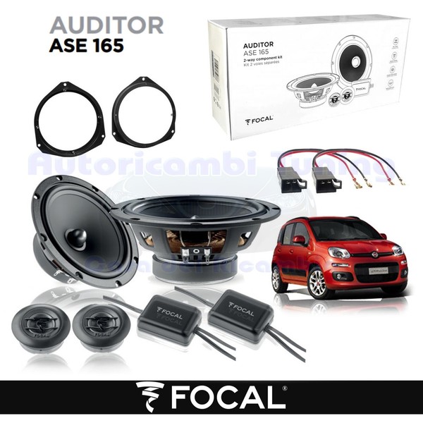 Vordere Lautsprecher 165Mm Focal Auditor ASE165 120W FüR Fiat Panda 312-image