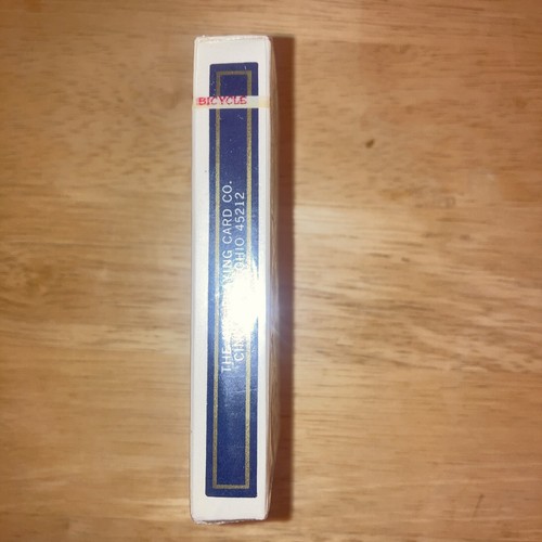 Vintage Pinochle Bicycle Playing Cards - Blue Rider Back New Sealed Made In USA - Picture 2 of 6