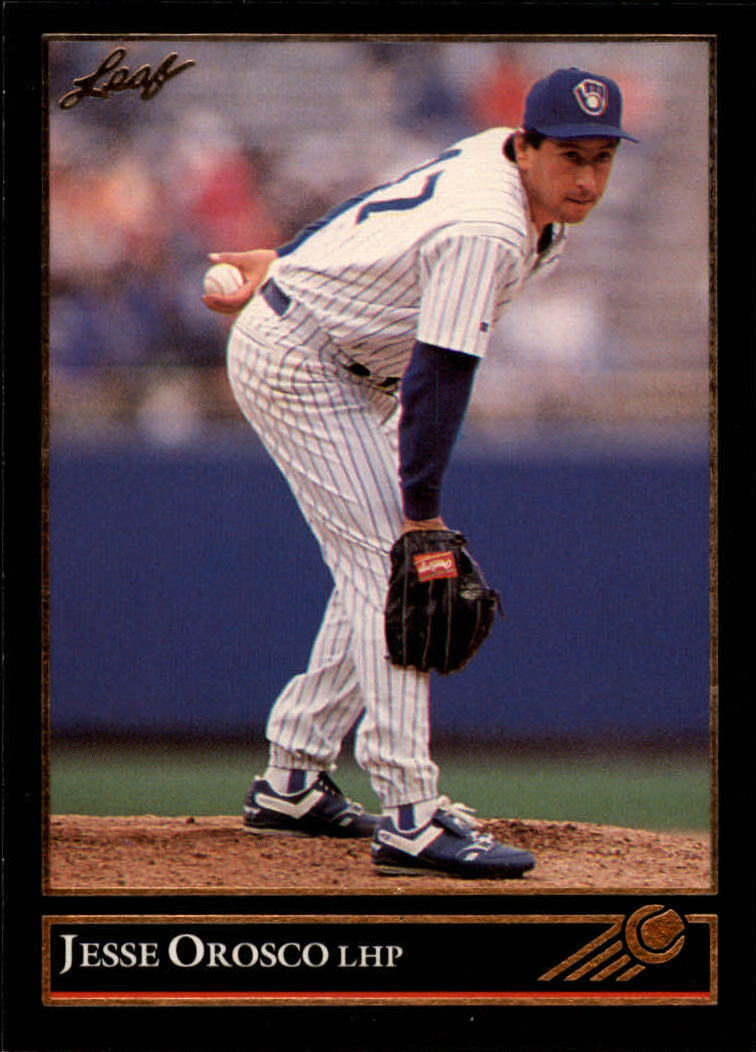 1992 Leaf Baseball "Black Gold" Parallel Cards #265 to #528
