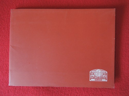 ALFA ROMEO Used Original Set of 7 DEALER Historical Alfa Romeo PRINTS in Folder - Picture 2 of 19