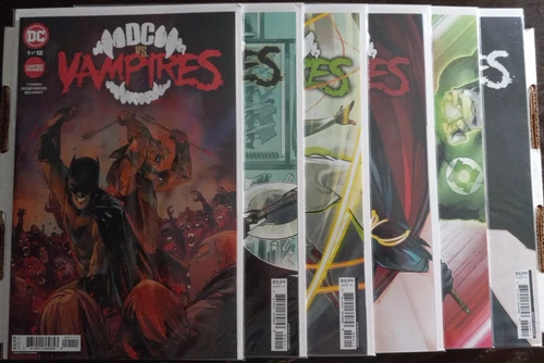 DC vs. Vampires #1-6 High Grade Set DC Comics Batman Superman Wonder Woman