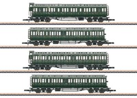 MäRklin 87565 4-Tlg. Abteilwagen-Set, Db Ep. Iii, Spur Z, Neu & Ovp