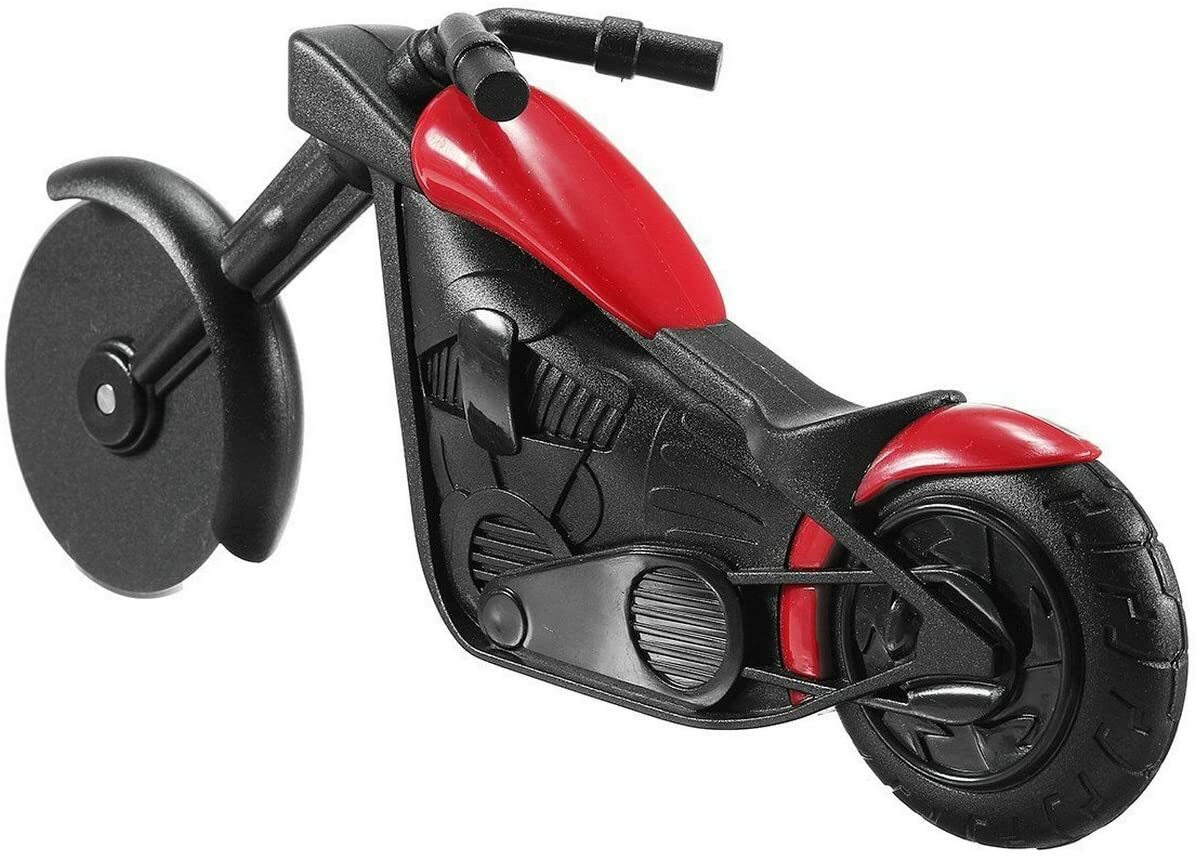 Motorbike Novelty Pizza Cutter Slicer - Mens Gift Motorcycle