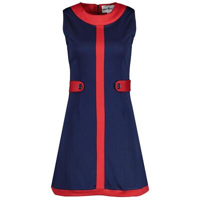 in the sixties モッズ 60s bluesdress イギリス 60s Mod Mini Dress