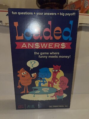 LOADED ANSWERS - an Exciting Twist On The Loaded Questions Party Game NEW!!!