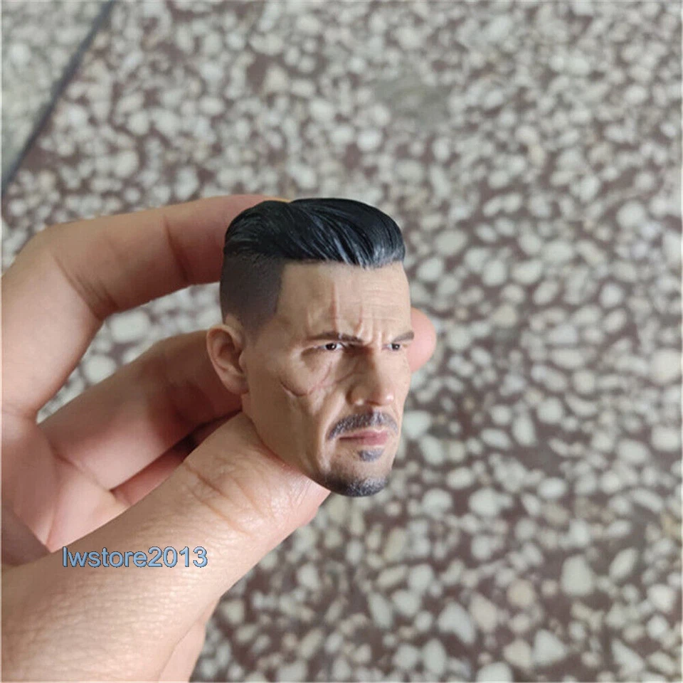 1:6 heroes Cable Josh James Brolin Head Sculpt For 12" Male Action Figure Body - Image 2 of 4