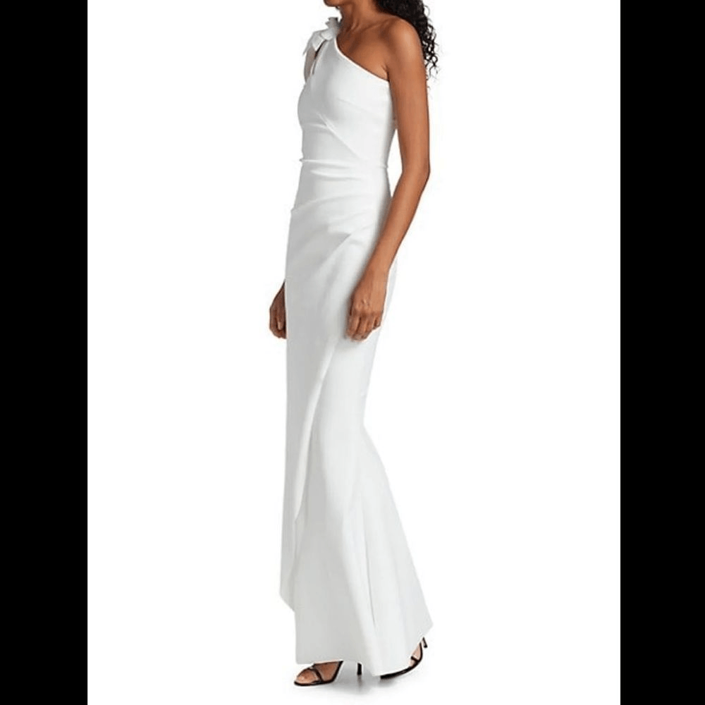 Chiara Boni La Petite Robe Gosia One-Shoulder Gown | eBay