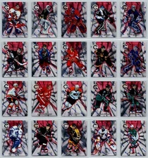 1997-98 PINNACLE TOTALLY CERTIFIED PLATINUM RED - PICK SINGLES - FINISH SET SP