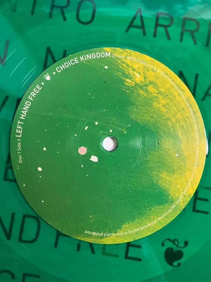 This Is All Yours ALT J Coloured Red/Yellow Blue/Green Shuffle Mispress Vinyl LP - Image 3 of 4