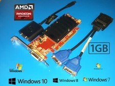 HP Compaq Elite 8100 8200 8300 CMT 3-Monitor Extended Desktop 1GB VIDEO CARD