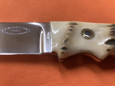 R.W. Loveless Knife Improved Handle Straight Hunter | eBay