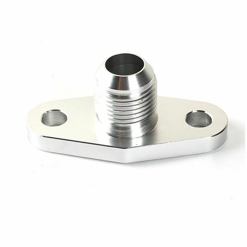 AN10 Oil Drain Flange For Garrett T3 T4 T7 T66 HX30 35 40 / BorgWarner S Series - Picture 2 of 7