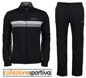 tuta nera champion donna