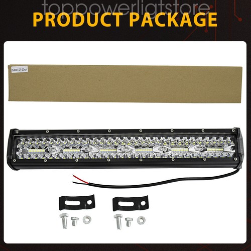 For CF-Moto ZForce 400/500/600/800/1000 22" LED Work Light Bar + 2x 4" Pods - Picture 9 of 11