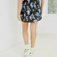 Wild Fable Women's Floral Print Smocked Ruffle Mini Skirt Sz, XS,S,M