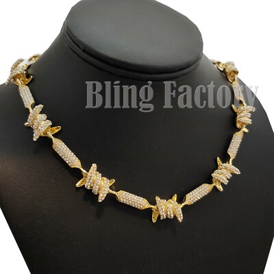 Hip Hop Unisex Gold plated Alloy Iced 