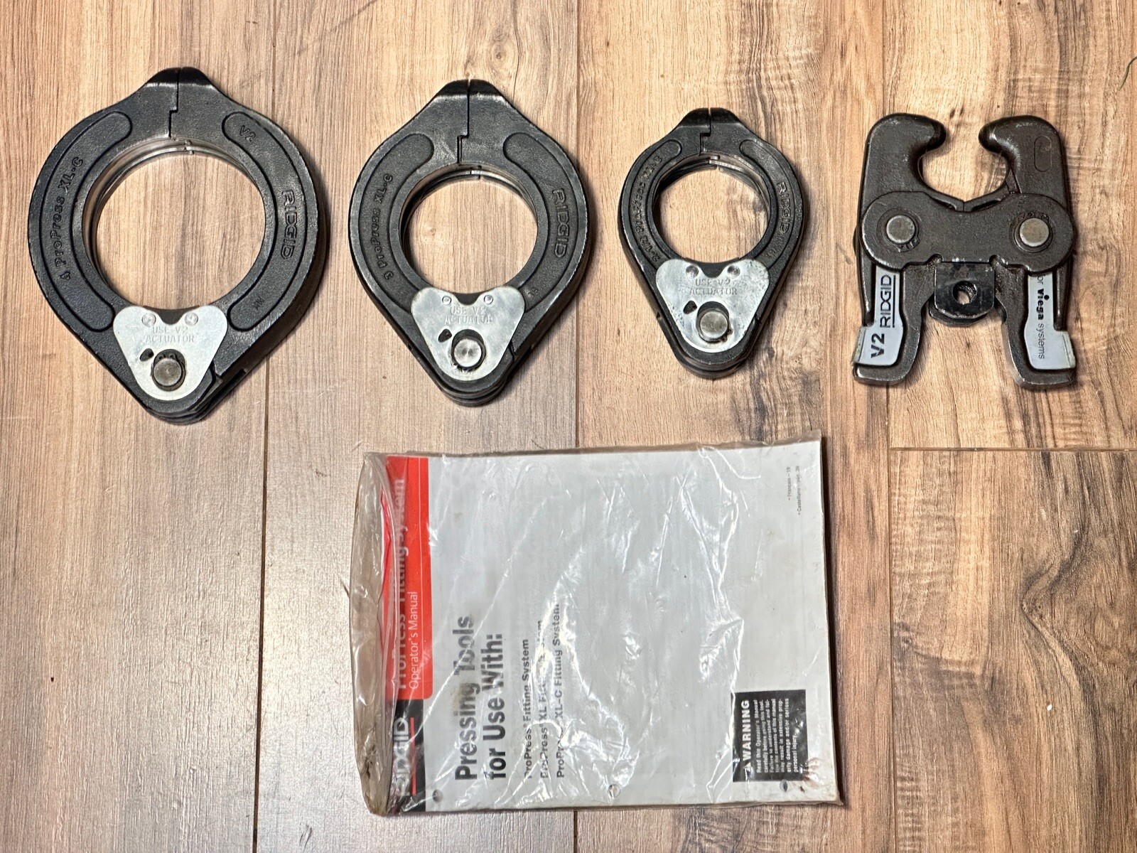 Ridgid 20483 Standard Series ProPress XLC Rings Kit (21/2" 4