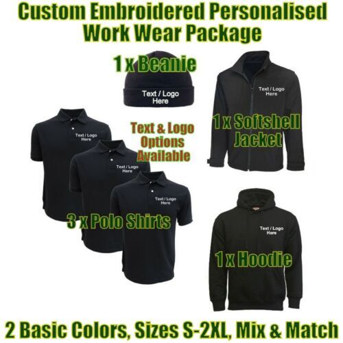 Workwear bundle. Embroidered workwear package. Personalised workwear bundle. - Picture 22 of 24