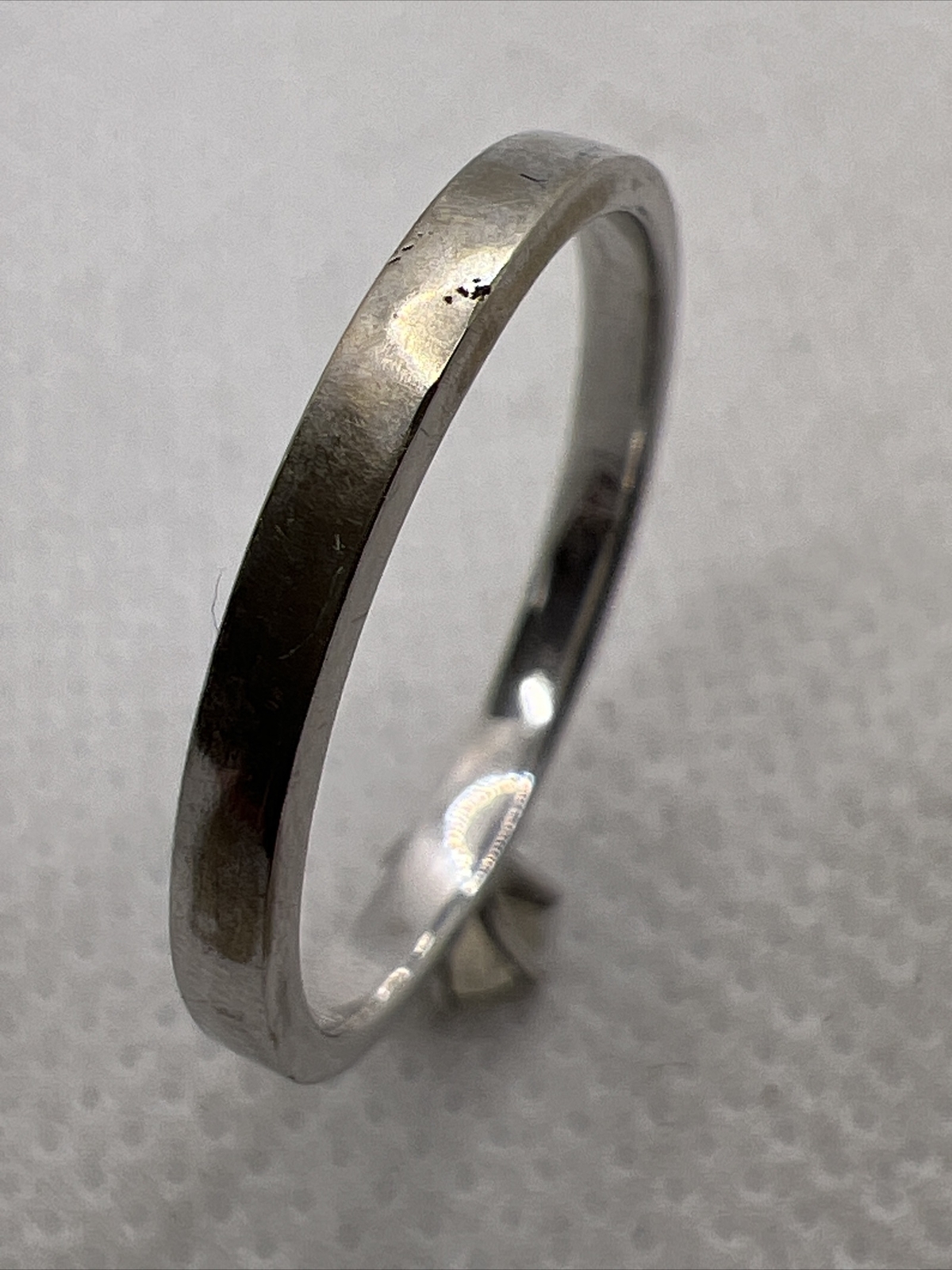 Solid 14K White Gold Solitaire Diamond Engagement… - image 6