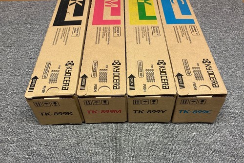 SET Kyocera Genuine TK899K TK899C TK899M TK899Y Toners For FSC8025MFP FSC8020MFP - Picture 5 of 5