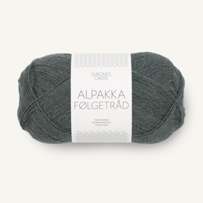 ALPAKKA FØLGETRÅD von SANDNES GARN - URBAN CHIC (9080) - 50 g / ca. 400 m Wolle