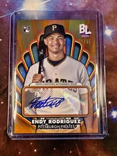 ENDY RODRIGUEZ - 2024 Topps Big League - Opening Act Auto - OAA-ER - ORANGE /25