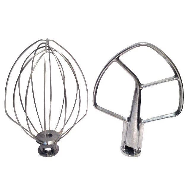 Kitchenaid Burnished Beater & Whisk For Professional 5QT Bowl Lift Stand Mixers