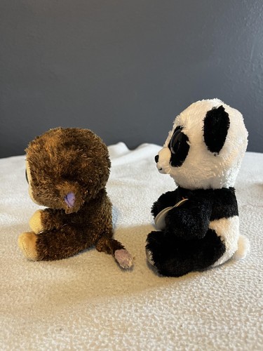 Ty Beanie Babies Boos Plush LOT OF 2 Coconut, Bamboo - Picture 2 of 7