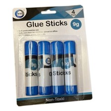 4Pk Glue Sticks Home Office School Stationery Paper Card Quick Dry Stick Glue