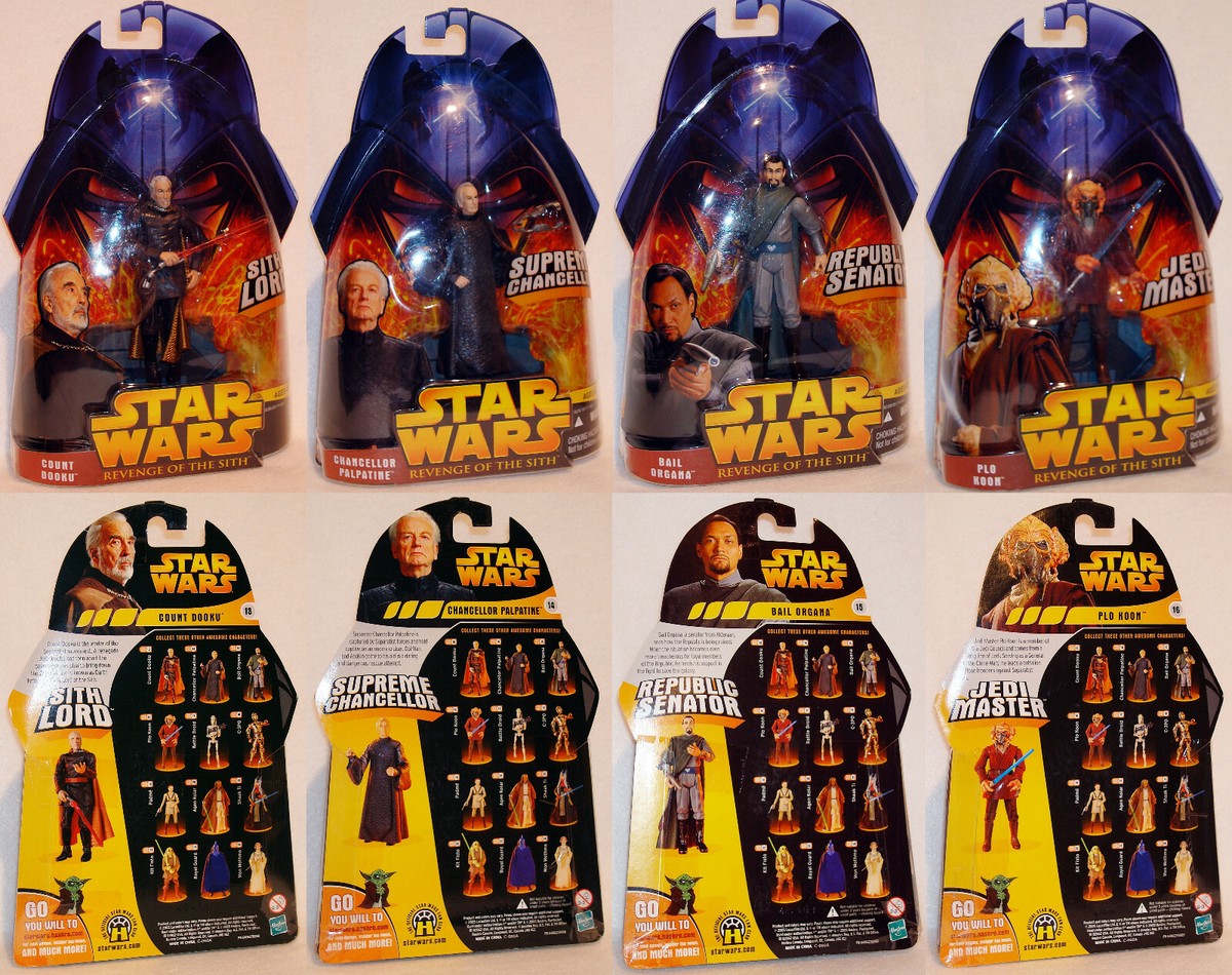 STAR WARS REVENGE OF THE SITH COLLECTION II COMPLETE SET OF 32