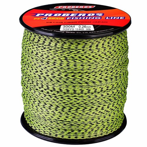 1 Roll 300M 4 Strands Fishing Line PE Braided Lines Abrasion Resistant - Bild 10 von 16