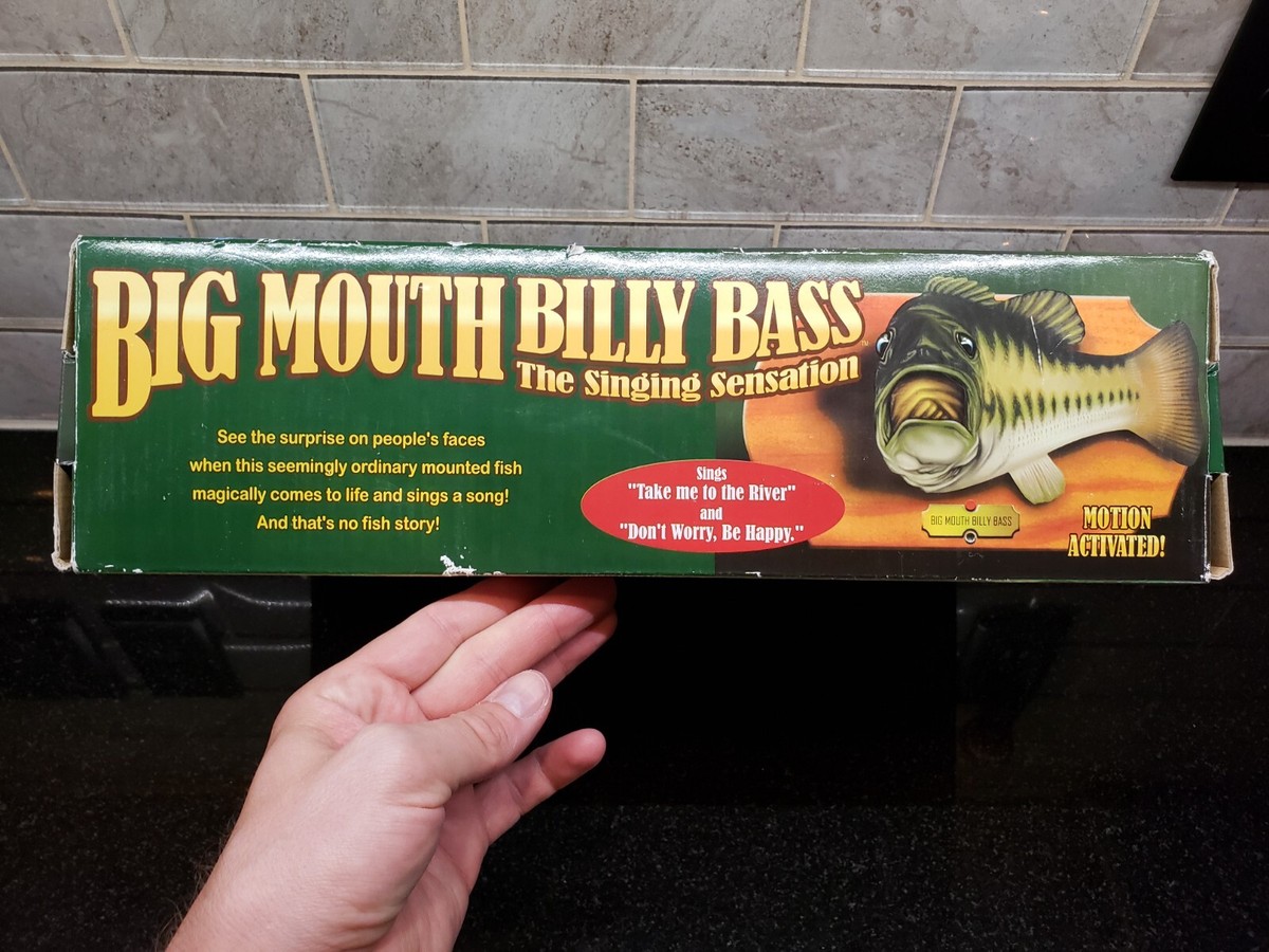 VINTAGE Big Mouth Billy Bass Singing Fish 1998 Motion