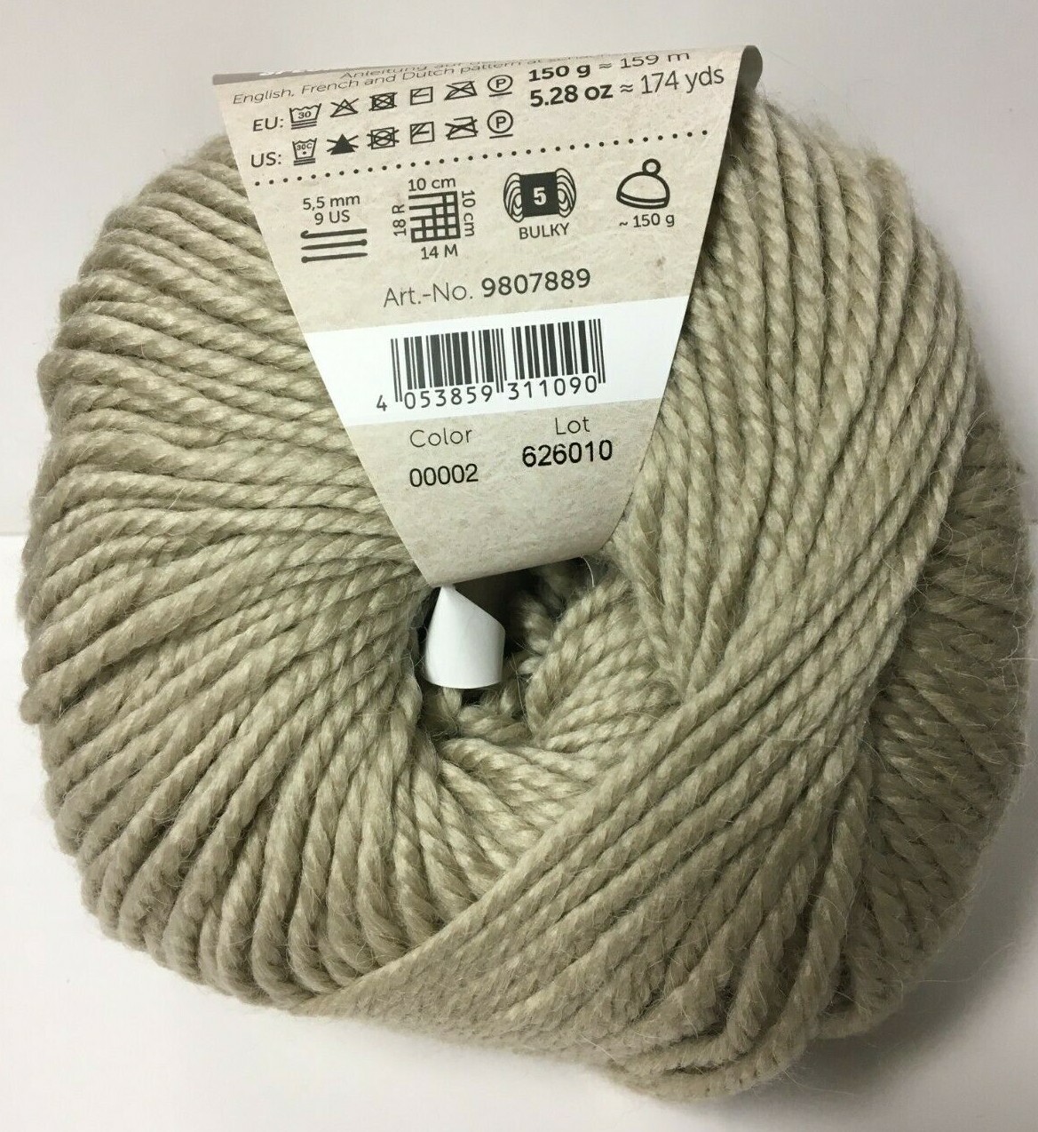 Laine alpaga et lin supérieure, lot de 4 pelotes douces pour tricot de luxe