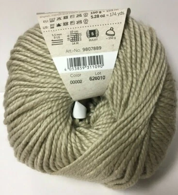 4 pelotes de laine/ 1 pelote =150g= 1 bonnet/ alpaga et laine/ lin - Photo 1/2