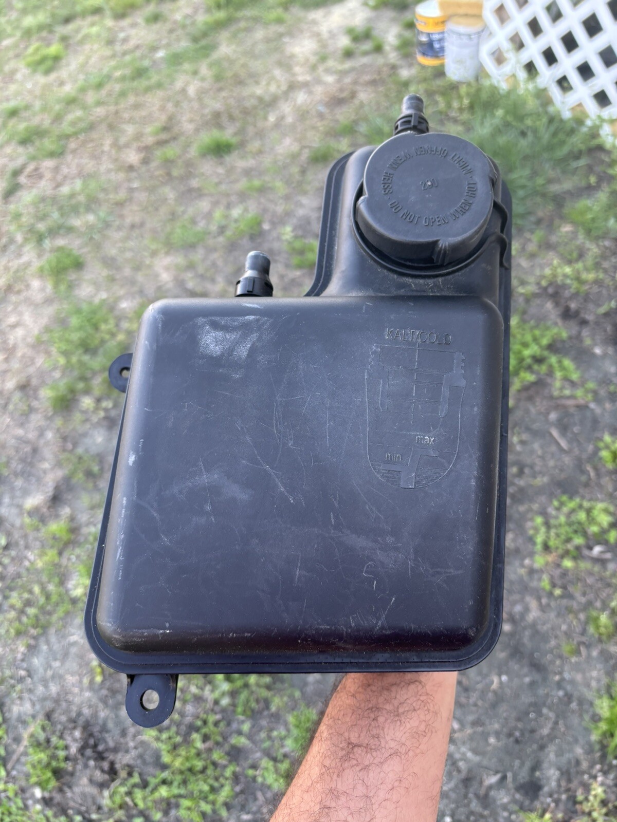 Radiator Coolant Overflow Tank Fit For 2002-2008 BMW 750Li 760Li 745Li ...