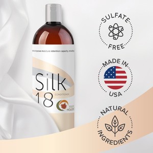 Silk18 Natural Hair Argan Oil Sulfate Free Treatment For Dry And