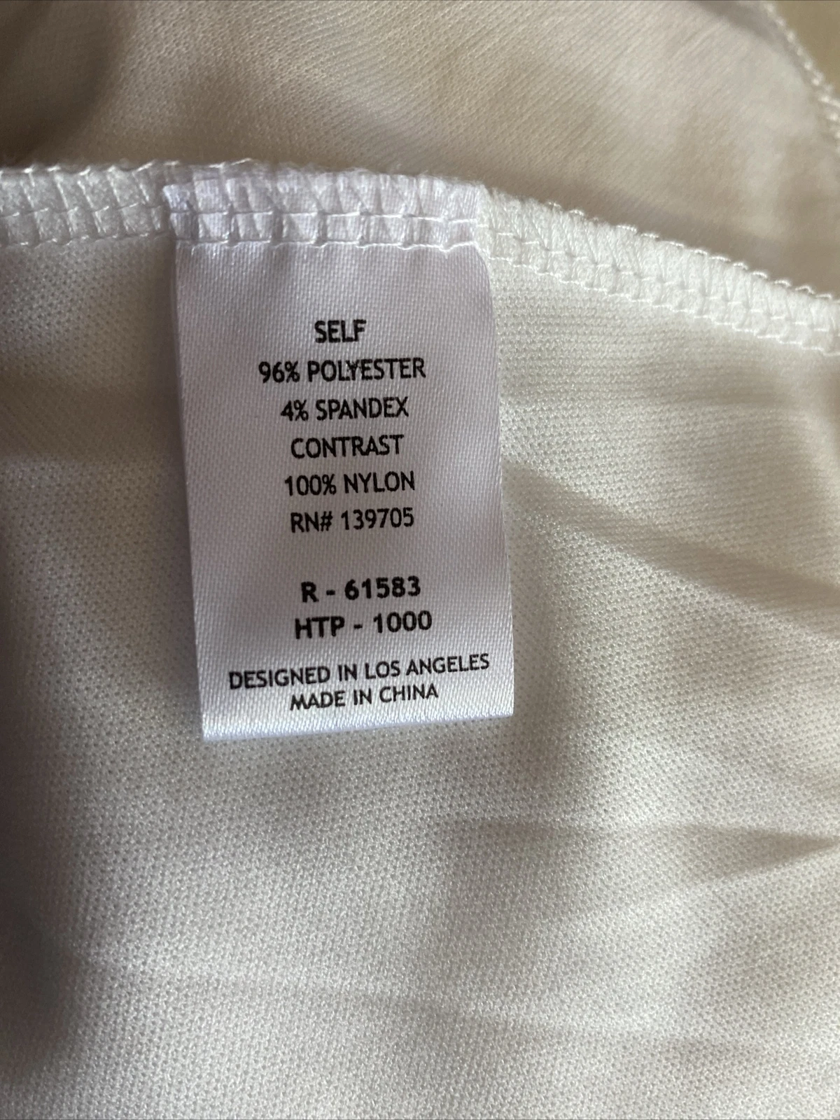 OFF WHITE Abito Junior Smerald Sundae bianco sporco taglia 3 nuovo con etichette