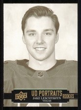 2021-22 Upper Deck Portraits #P46 Jake Leschyshyn