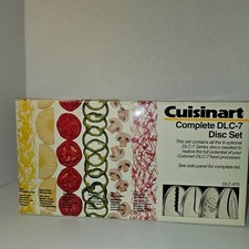 Cuisinart Complete DLC-7 Disc Set DLC-070 9 P...