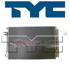 TYC AC Condenser for 2012-2013 Hyundai Veloster AC Air Conditioning Heating ta