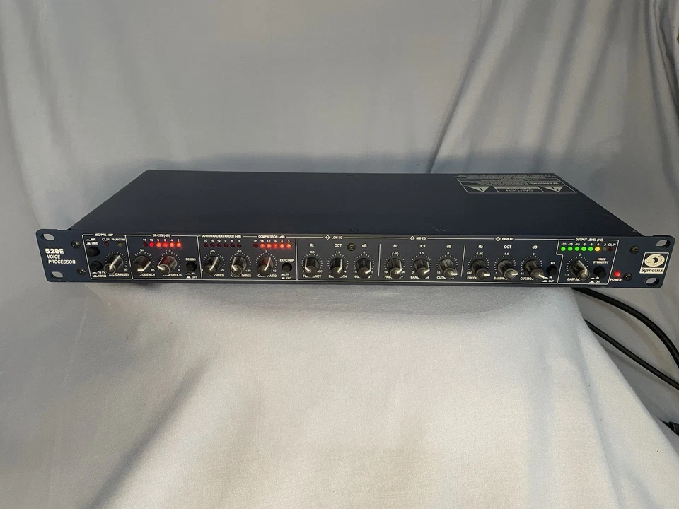 Symetrix 528E Voice Processor - Good working condition - ProSoundUniverse. - Image 4 of 4