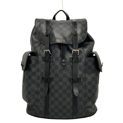 LOUIS VUITTON Christopher PM N41379 - RI0166 Backpack Damier Graphite Canvas