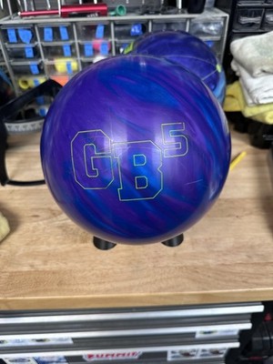 *USED - Bowling Ball -15lb Ebonite ''GB5 PEARL'' PLUGGED AND RESURFACED