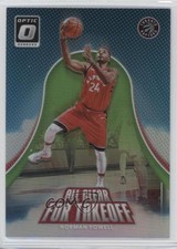 2017 Donruss Optic All Clear for Takeoff Lime Green Prizm Norman Powell #2 05vf