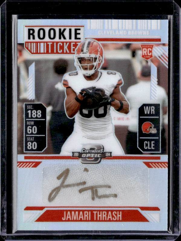 2024 Panini Contenders Optic #149 Jamari Thrash Silver